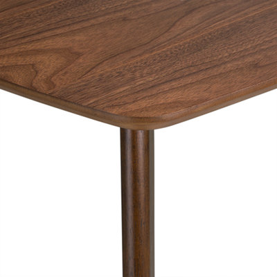 Dining Table IRIS Dark Brown 150 cm 90 cm