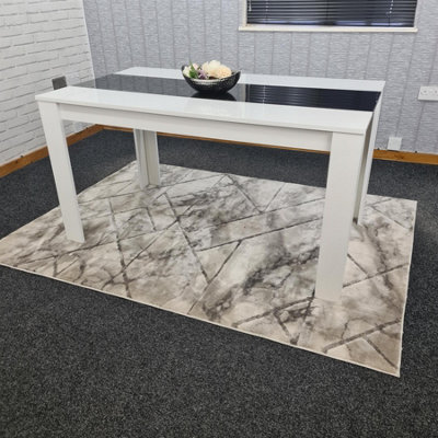 Dining Table Wood Kitchen Place for 4 Seats, Dining Table Only