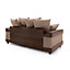 Dino Collection 3 Seater Brown