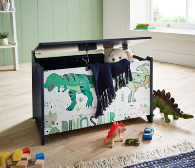 Dino Print Children's Kids Toy Storage Box