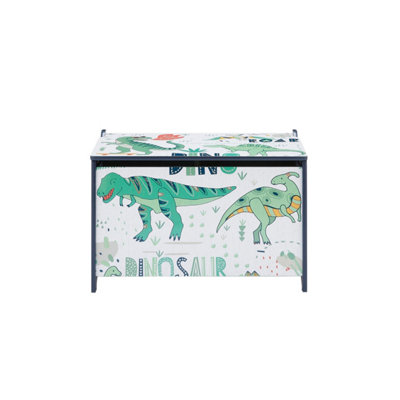 Dino Print Children's Kids Toy Storage Box - 3