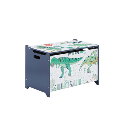 Dino Print Children's Kids Toy Storage Box - 4