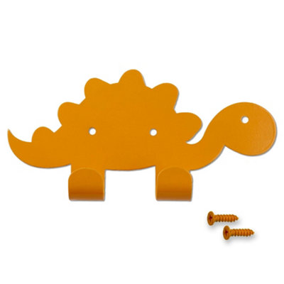 Dinosaur Wall-Mounted Coat Hooks For Kids - 2 Hooks, Perfect For Bedroom Or Nursery 6 thumbnail image