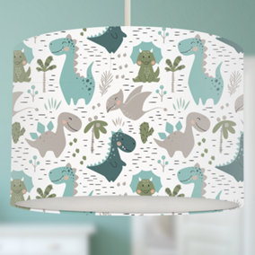 Dinosaur Friends Ceiling Lampshade 25cm x 19cm