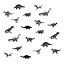 Dinosaur Stickaround Wall Sticker Pack Dinosaur Themed Wall Décor Self-Adhesive Cleanly Removable