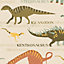 Dinosaur Wallpaper Natural and Green AS Creation 93633-10