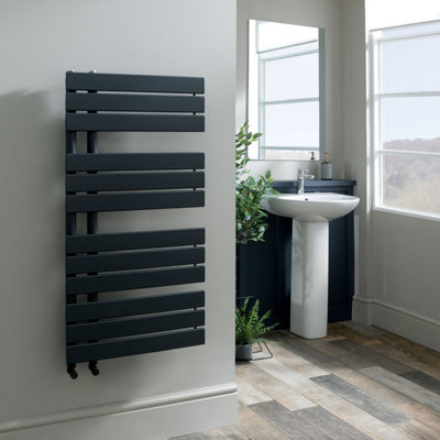 Designer anthracite towel radiators deals
