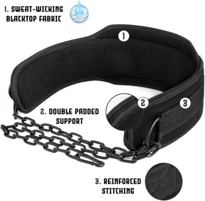 Cintura Powerlifting Contraband Black Label 4040: Schiumata 5 Pollici Uomo Donna