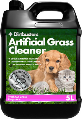 Dirtbusters Artificial Grass Cleaner With Urine Deodoriser (5L) DIY