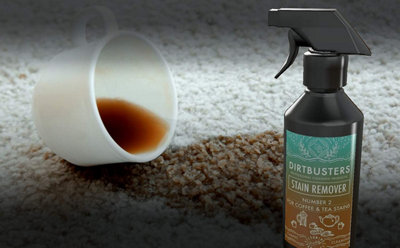 Dirtbusters Carpet Stain Remover Spray for Tea & Coffee Stains, Remove & Clean All Types of Stubborn Dark Stains (1L)
