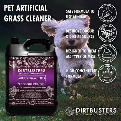 Dirtbusters Pet Artificial Grass Cleaner With Urine Deodoriser (5L)