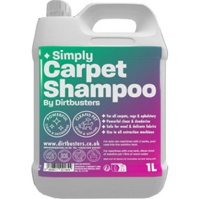 Dirtbusters Simply Carpet Cleaner Shampoo Solution (5L)