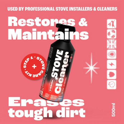 Dirtbusters Stove Cleaner Spray External, Metal & Glass Cleaning For ...