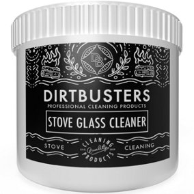 Dirtbusters Stove Glass Cleaner, Powerful Pro Cleaning Paste For All Log Burner, Stove & Fireplace Window & Glass (500g)