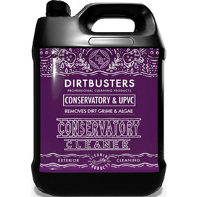 Dirtbusters UPVC PVCU & Conservatory Cleaner For Roofs, Clean & Restore Roofing, Panels, Doors, Window Frame, Facias, PVC & Plasti