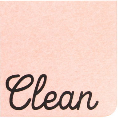 Dirty Clean Pink Stone Non Slip Bath Mat - 4