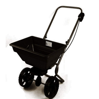 Dirty Pro Tools 55 lbs Professional Rotary Spreader Lawn Fertilizer