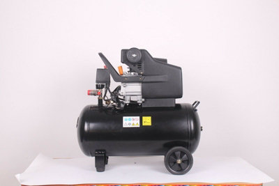 Dirty Pro Tools Air Compressor 50 Litres 2HP 230v 8BAR 115PIS- Electric ...