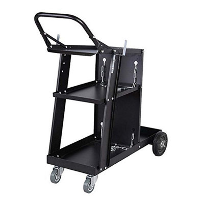 Dirty Pro Tools Black Welding Cart Plasma Cutter Welder Mig Tig Arc ...