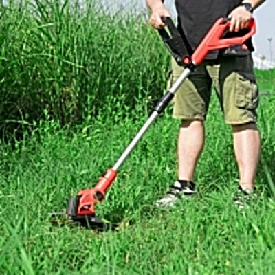 Dirty Pro Tools Cordless Grass Strimmer With 20v Lithium-Ion Battery, Fast Charger, Electric ,DPT