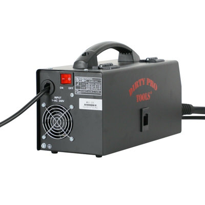 Dirty Pro Tools Gasless Mig Welder 110 New No Gas 100 amp Flux wire NON LIVE TORCH - 4