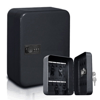 Dirty Pro Tools Metal Combination Lock 20 Key Cabinet Wall Mounted Safe Security Storage Box Price Comparisons | Compare The Build