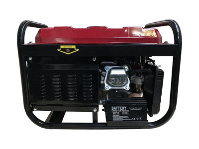 Dirty Pro Tools Petrol generator 2000 W copper motor 2 KVA/2KW 6.5HP DC Petrol Generator - 12V/50HZ - 3