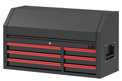 Dirty Pro Tools Professional 8 Drawers Garage Large Tool Chest Top Box With Ball Bearing Slides
