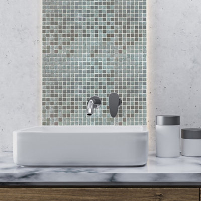 Disco Self-Adhesive Mosaic Tile