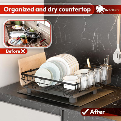 Dish Drainer Rack , Draining Board Rack , Sink Drainer Rack , Plate ...