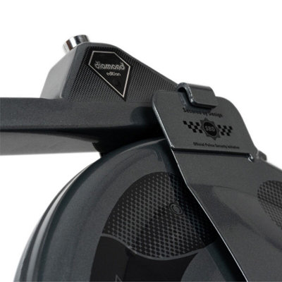 Disklok Diamond Edition Large Steering Wheel Full Cover Car Security Lock Police Approved 39cm-41.5cm Inc.Case & Cover-Anthracite - 7