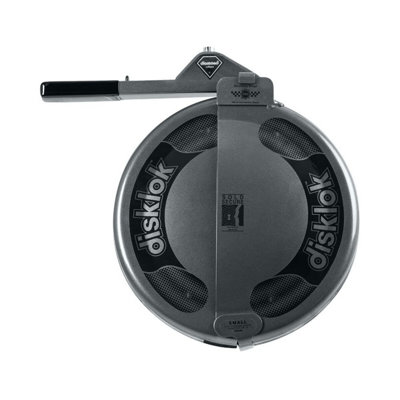 Disklok Diamond Edition Large Steering Wheel Full Cover Car Security Lock Police Approved 39cm-41.5cm Inc.Case & Cover-Anthracite - 9