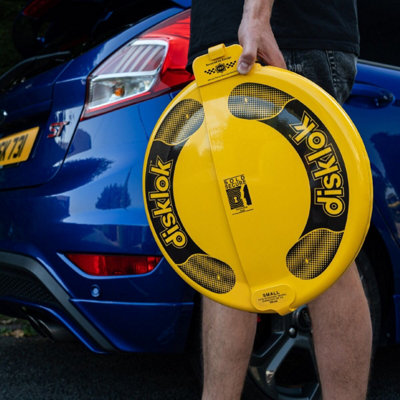 Disklok Gold Edition Large Steering Wheel Full Cover Car