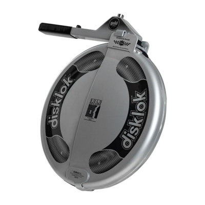 Disklok Gold Edition Small Steering Wheel Full Cover Car Security Lock Police Approved 35cm - 39cm - Silver Price Comparisons | Compare The Build