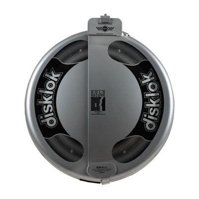 Disklok Gold Edition Small Steering Wheel Full Cover Car Security Lock Police Approved 35cm - 39cm - Silver - 6