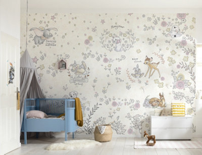 Disney Best Of Friends Unpasted Wall Mural On Paper 368 Cm X 254 Cm