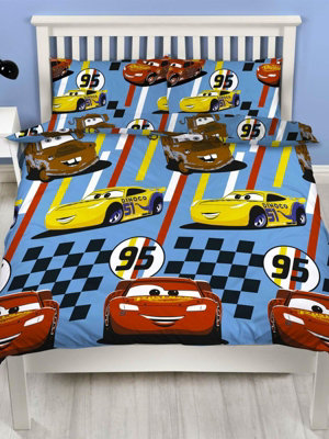 Lightning mcqueen double bed set best sale