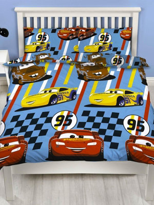 Disney Cars Dinoco Double Duvet Cover Set