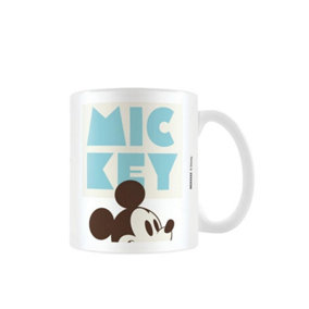 Disney Clic Mickey Mouse Mug Blue/White/Black (One Size)