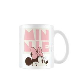 Disney Clic Minnie Mouse Mug Pink/Black/White (One Size)