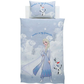 Disney Frozen 2 100% Cotton Single Duvet Cover Set