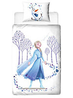 Disney Frozen Single Duvet Cover and Pillowcase Set