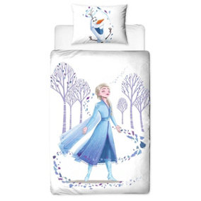 Disney Frozen Single Duvet Cover and Pillowcase Set