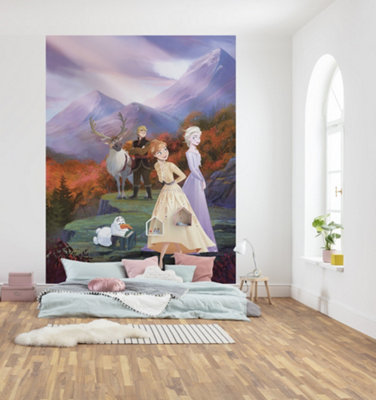 Disney Frozen Spring is Coming Wall Mural, 2.54m x 1.84m