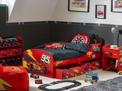 Cars shop mcqueen bed