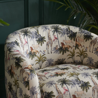 Printed on sale swivel chair