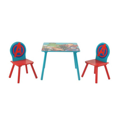 Marvel table discount and chair set