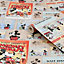 Disney Mickey Mouse Vintage Comics Wallpaper Roll Multicolour