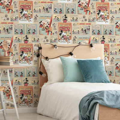 vintage mickey and minnie mouse wallpaper