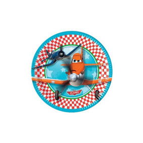Disney Planes Paper Party Plates (Pack of 8) Multicoloured (One Size)